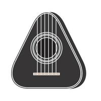 plectrumontwerp, voor gitaarproducten, gitaarwinkel, gitaarverhuur. vector illustrator