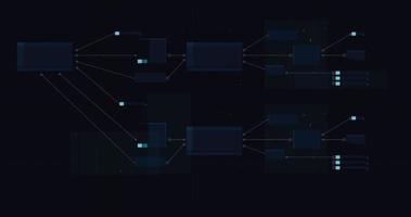 hud fui-sjabloon voor breedbeeld zonder tekst, futuristische ontwerpelementen. hud focus elementen. scifi-ontwerp. fui-verzameling, militair collimator zicht, vector hud set