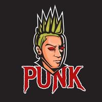 punk vectorillustratie vector