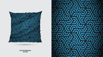moderne stof textiel patroon ontwerp sjabloon vector. fantastische stoffen schilderij ontwerpen voor kussenslopen vector