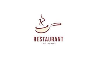 restaurant logo ontwerp sjabloon vector