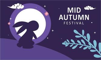 mid herfst festival viering illustratie vector