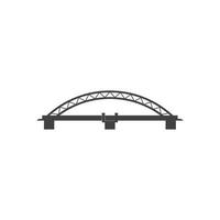 brug pictogram vector illustratie sjabloonontwerp