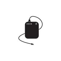 powerbank-pictogram. vector