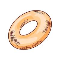 donut brood icoon vector