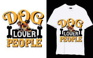 honden t-shirt ontwerp vector