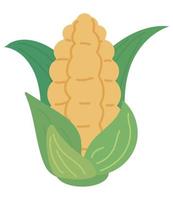 maïs voedsel icoon vector