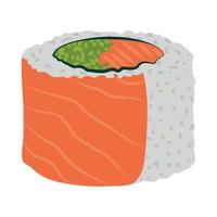 sushi vers voedsel vector