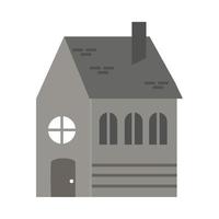 zijaanzicht huis vector