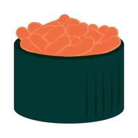 sushi platte pictogram vector