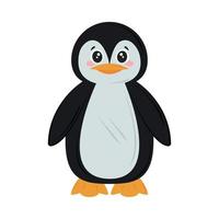 schattige pinguïn icoon vector