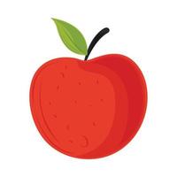 Apple fruit pictogram vector