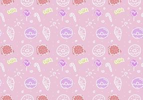 Gratis Pink Cake Vector Patroon