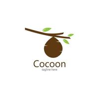 cocon logo sjabloon vector