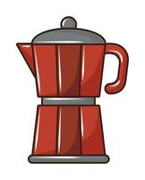 moka pot icoon vector