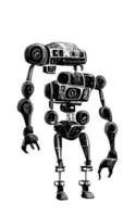 robot concept art asset sci-fi collectie vol. 1 vector