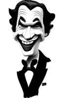 joker komisch portret halloween collectie vol1 vector