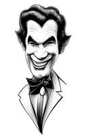 joker komisch portret halloween collectie vol1 vector