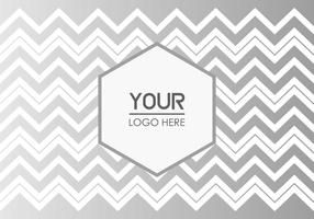 Gratis Geometrische Logo Achtergrond vector