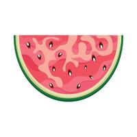 watermeloen vers fruit vector