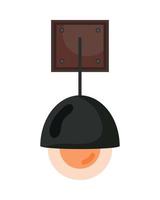 lamp home decoratieve accessoire vector