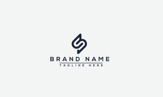 logo ontwerp letter s. elegant modern. vectorsjabloon. vector