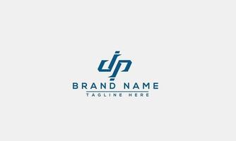 logo ontwerp brief jp. elegant modern. vectorsjabloon. vector