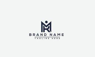 logo ontwerp brief dhr. elegant modern. vectorsjabloon. vector