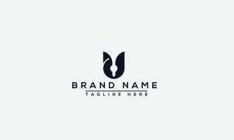 logo ontwerp letter u. elegant modern. vectorsjabloon. vector