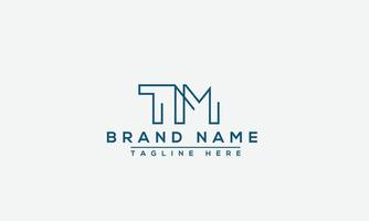 tm logo ontwerp sjabloon vector grafische branding element.