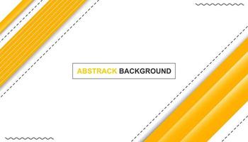abstracte achtergrond geel wit voor presentatieontwerp, banner, modern stijlconcept, vectorontwerp vector