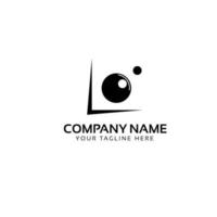 camera icoon logo minimalistisch ontwerp, logo fotografie vector
