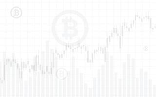 lichte en donkere achtergrond, bitcoin crypto valuta illustratie vector voor pagina, logo, kaart, banner, web en printen.