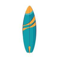 surfplank cartoon icoon vector