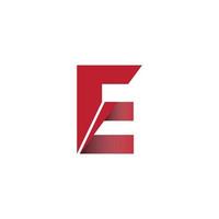 letter e-logo. e logo ontwerp vector pictogram pro vector sjabloon.