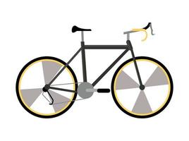 zwart fietsvoertuig vector