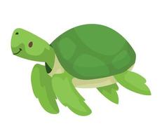 schildpad schattig dierenkind vector