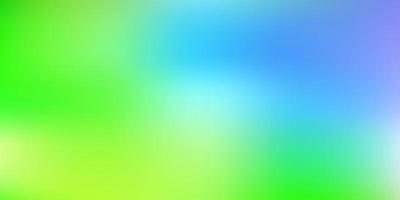 lichtblauw, groen vector abstract onduidelijk beeldpatroon.