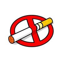niet roken vector