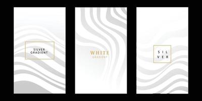 abstracte goud, zwart en zilver penseelstreek in chinese stijl voor poster en banner achtergrondontwerp. creatieve luxe en elegant printsjabloonontwerp. vector