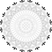 mandala kleurplaten vector