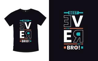 vader citeert modern trendy typografie t-shirtontwerp vector