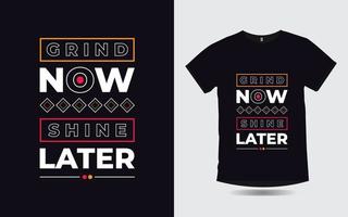 motiverende citaten creatieve typografie modern t-shirtontwerp vector