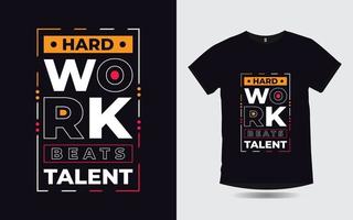 motiverende citaten creatieve typografie modern t-shirtontwerp vector