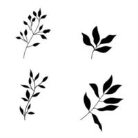 illustratie vector set van natuur planten