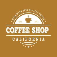 coffeeshop en café-logo vector