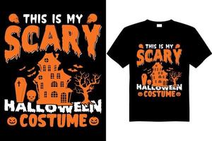 Halloween eng t-shirtontwerp vector