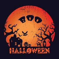 halloween t-shirt ontwerp vector