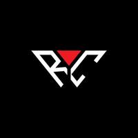 rc letter logo creatief ontwerp met vectorafbeelding, rc eenvoudig en modern logo. vector