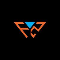 fz letter logo creatief ontwerp met vectorafbeelding, abc eenvoudig en modern logo-ontwerp. vector